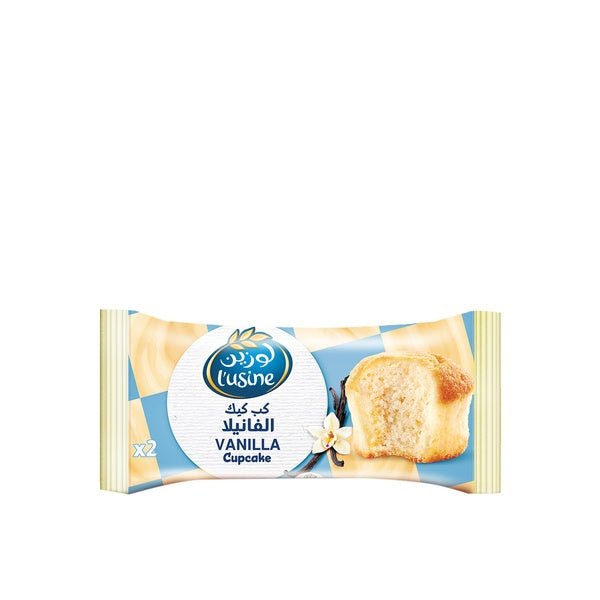 Lusine Vanilla Cupcake Pack of 2 x 30gm | كب كيك فانيلا - 2kShopping