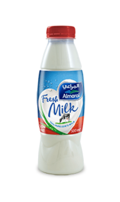 Al Marai Fresh Low Fat Milk 500ml | حليب قليل الدسم - 2kShopping