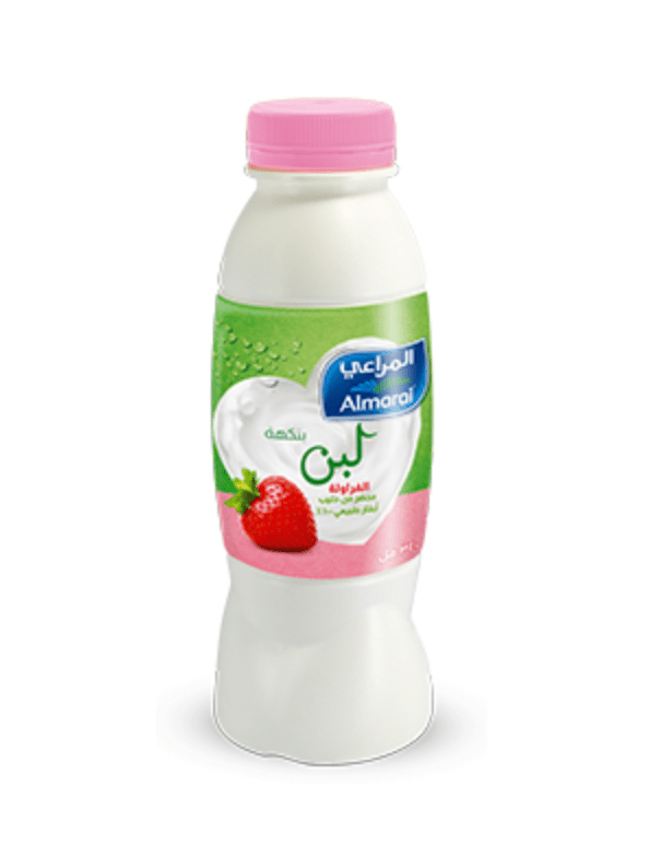 Al Marai Strawberry Laban 340ml | لبن بالفراولة - 2kShopping