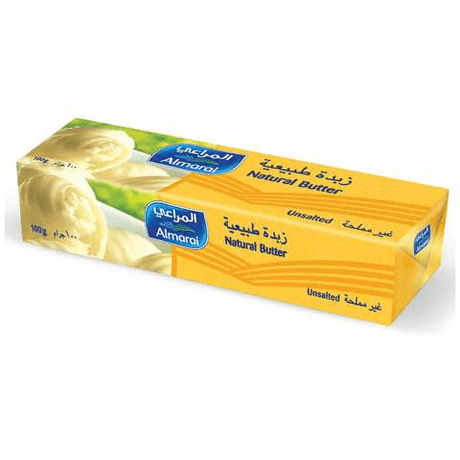 Al Marai Unsalted Butter 100g | زبدة غير مملحة - 2kShopping
