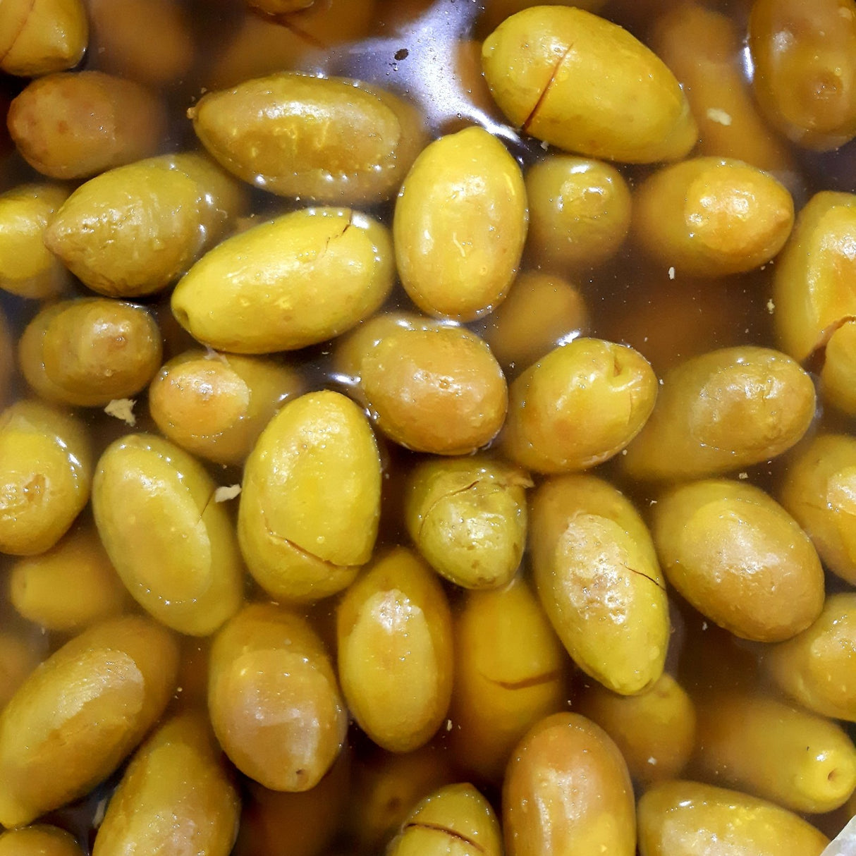 AL Nabulsi Green Olive Kalamata Jumbo 250g | النابلسي زيتون أخضر جامبو كلاماتا - 2kShopping