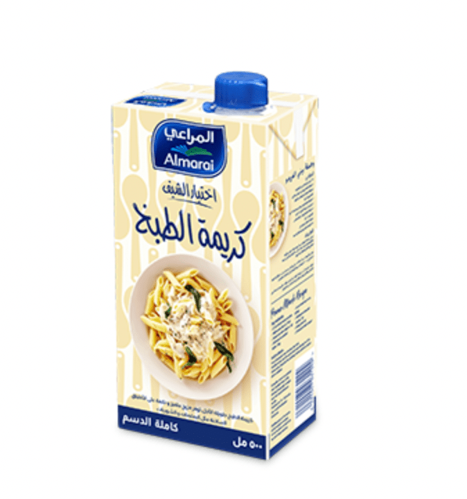 Almarai Cooking Cream 500ml | كريمة الطبخ - 2kShopping