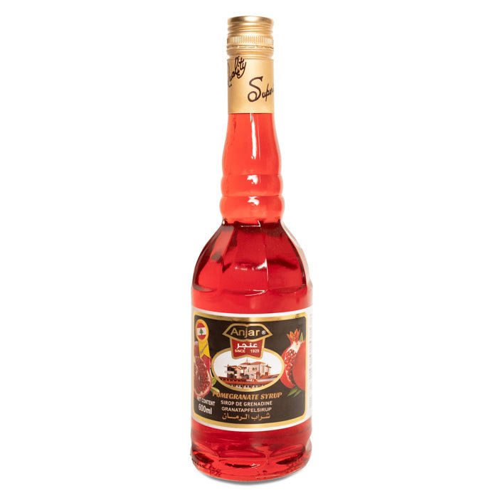Anjar Pomegranate Syrup Box 12pcs x 600ml | عنجر شراب الرمان - 2kShopping
