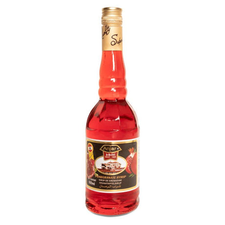 Anjar Pomegranate Syrup Box 12pcs x 600ml | عنجر شراب الرمان - 2kShopping