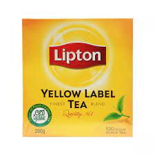 Lipton Yellow Label 100TB of 200g | شاي ليبتون