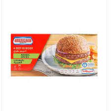 Americana Beef Burger Arabic Spices 224g |أمريكانا برجر لحم بقري بالبهارات العربية