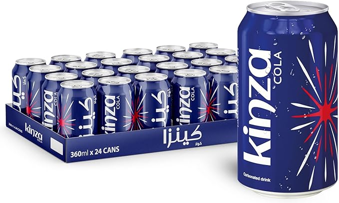 Kinza Cola Drink 320ml Box of 24 | كينزا كولا - 2kShopping