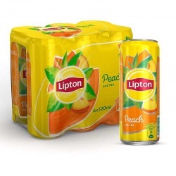 Lipton Ice Tea Peach 315ml x 6 Cans - 2kShopping.com
