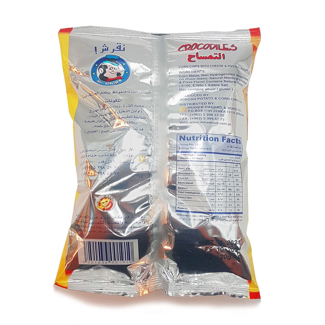 Mr Chips Crocodiles Cheese 20g | شيبس التمساح - 2kShopping
