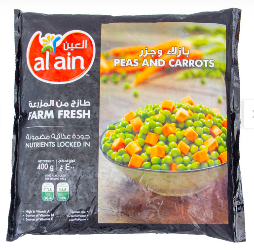 Al Ain Peas & Carrots 400g - 2kShopping.com